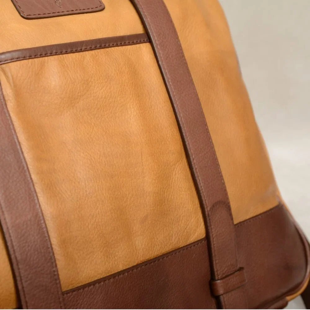 Cole Haan Rustic Zip Top Briefcase Laptop Bag